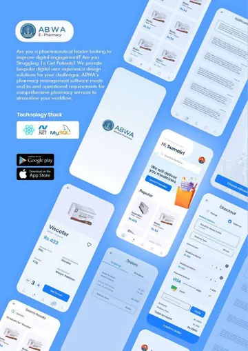 ABWA Pharmacy — project overview poster